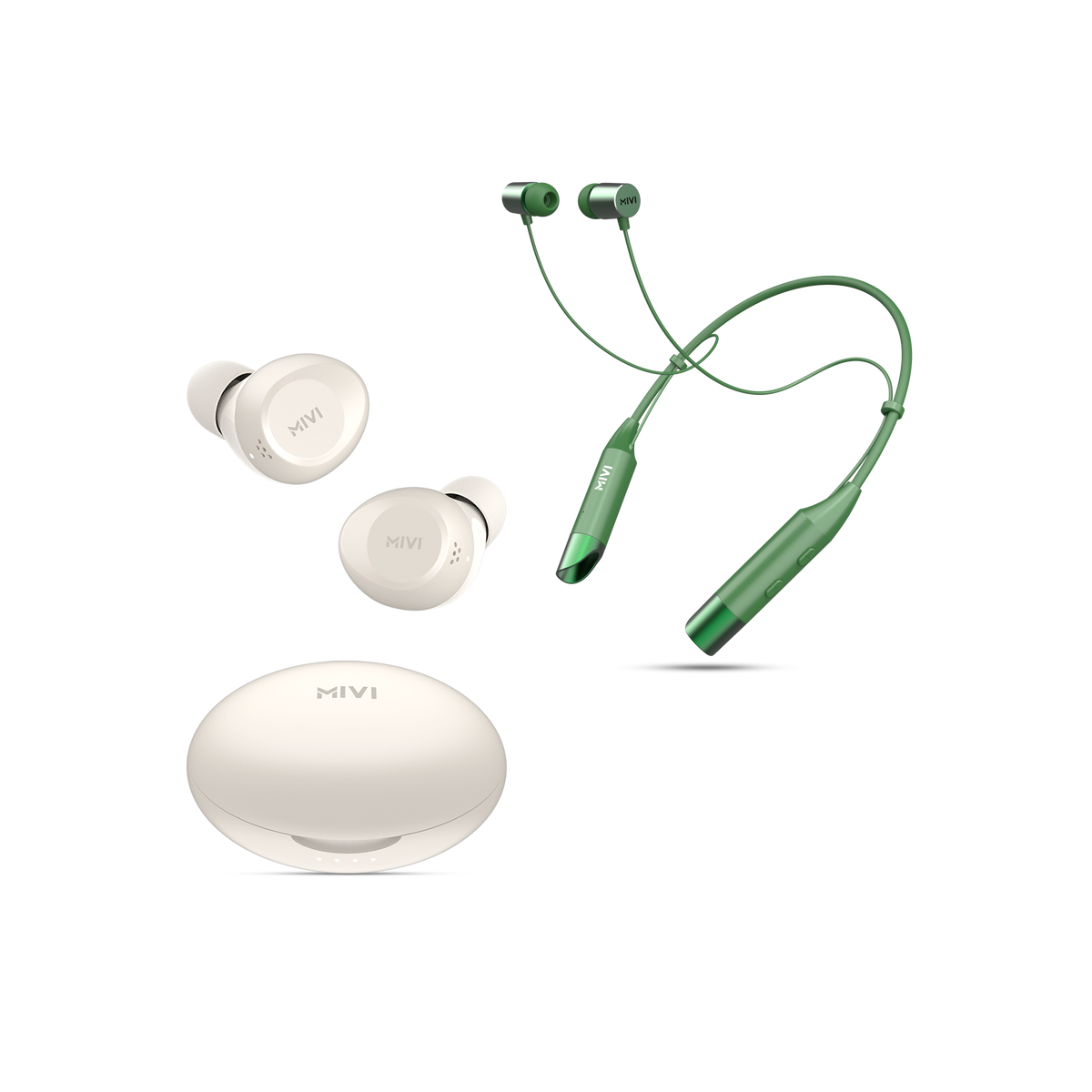 DuoPods M30 + Collar Neckband Combo - MIVI