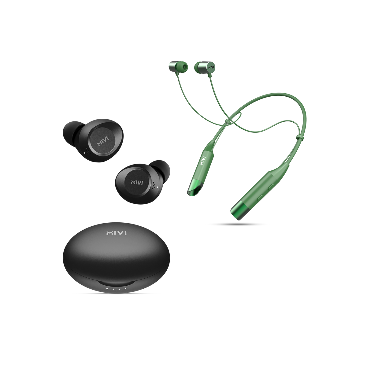 DuoPods M30 + Collar Neckband Combo - MIVI