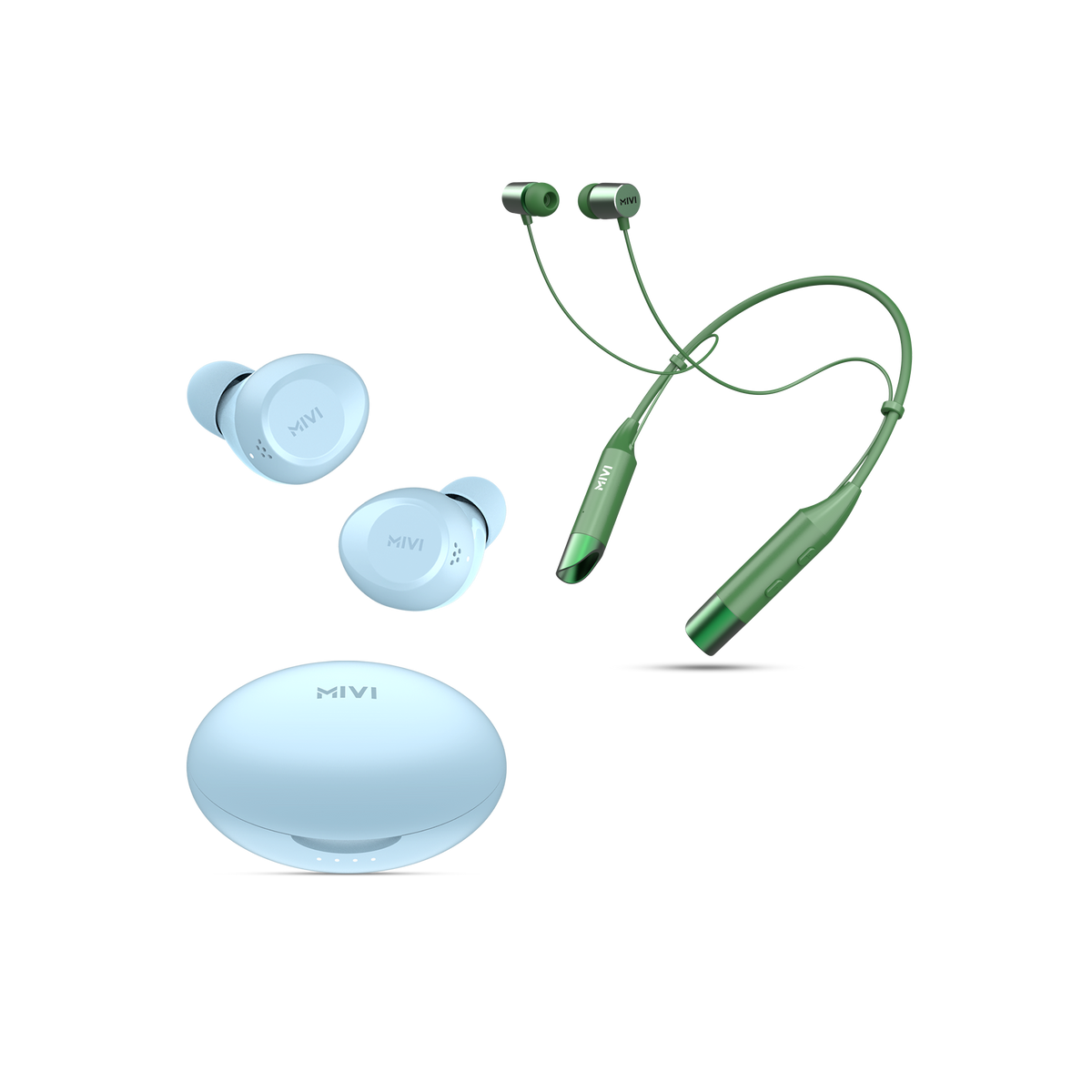 DuoPods M30 + Collar Neckband Combo - MIVI