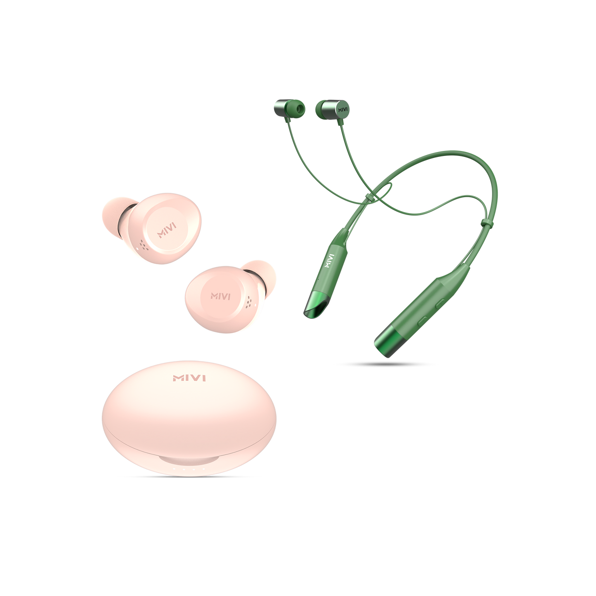 DuoPods M30 + Collar Neckband Combo - MIVI
