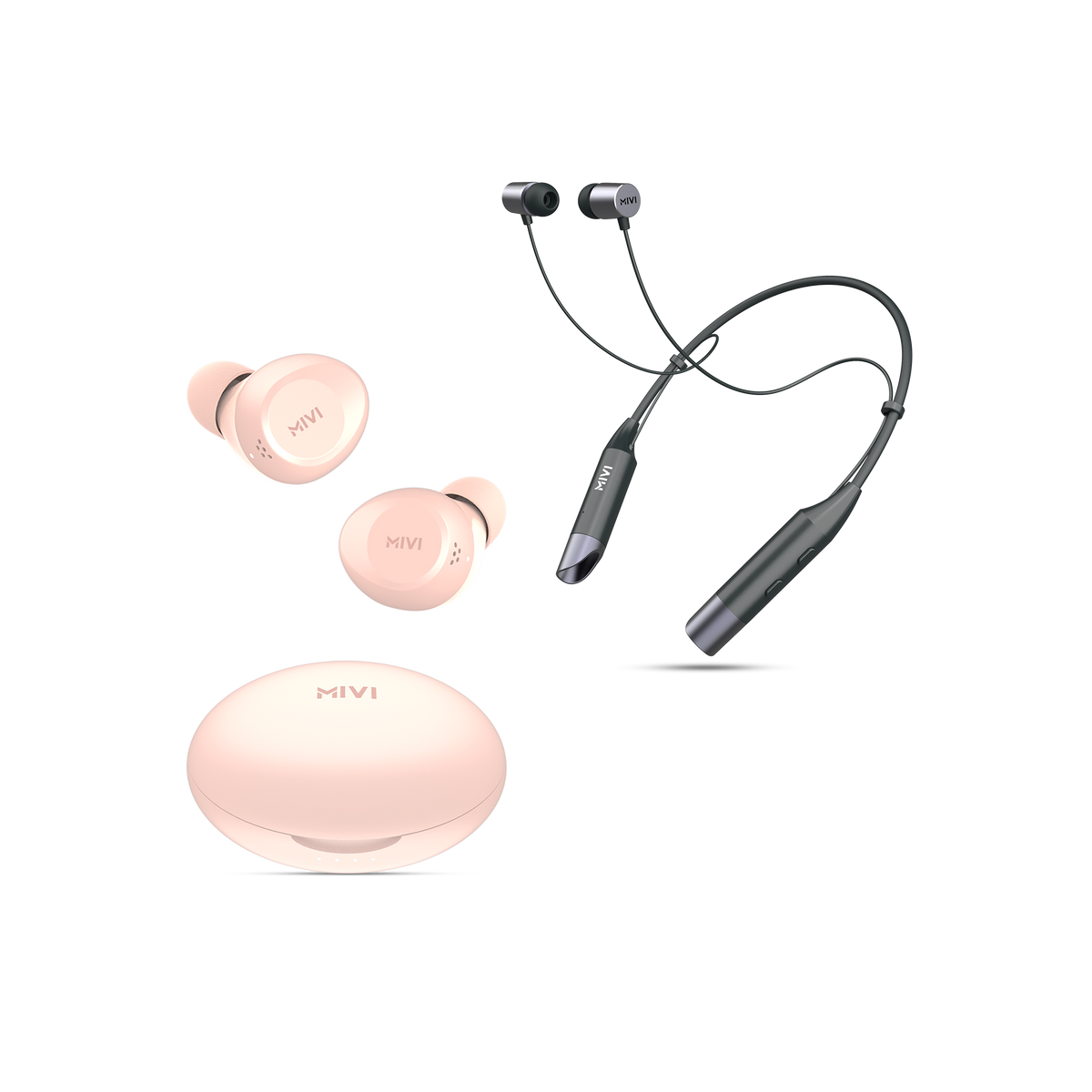 DuoPods M30 + Collar Neckband Combo - MIVI