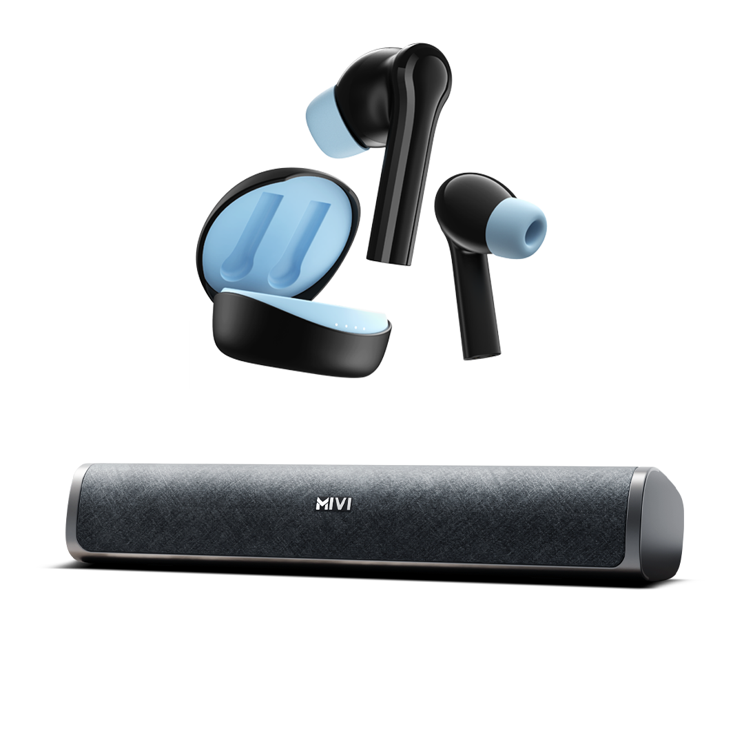 DuoPods D4 + Fort Q26 Best Combo - MIVI