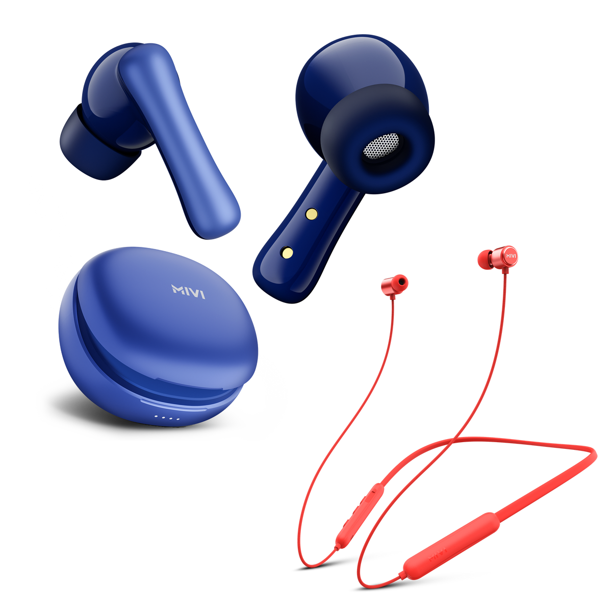 DuoPods i2 + Collar Flash Neckband - MIVI