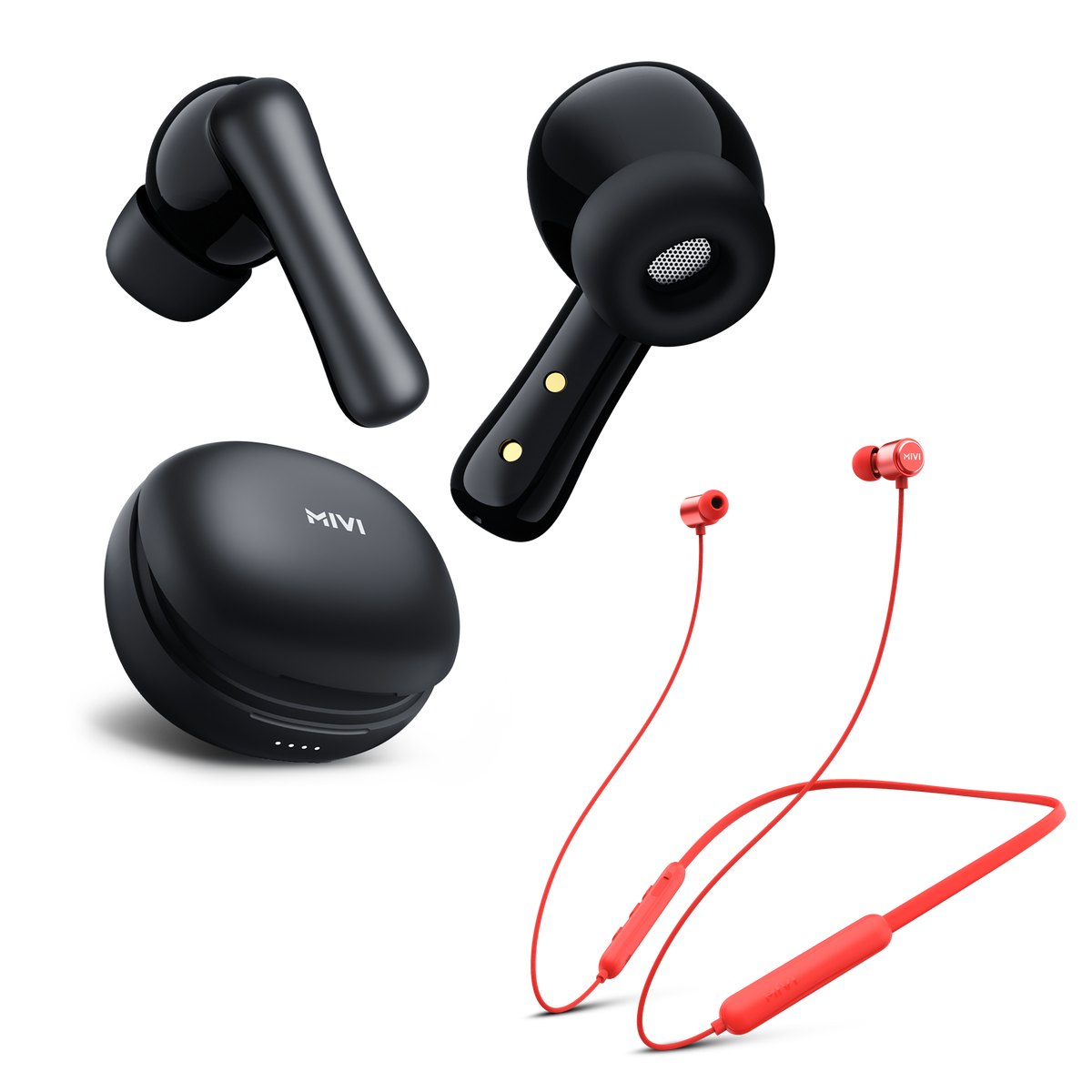 DuoPods i2 + Collar Flash Neckband - MIVI
